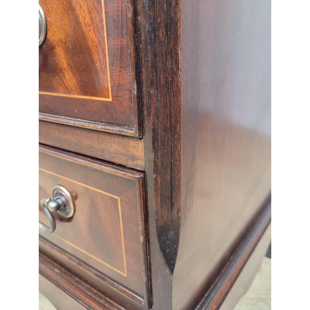Vintage Chest of Drawers in Mahogany, 1950 For Sale - Image 10 of 17