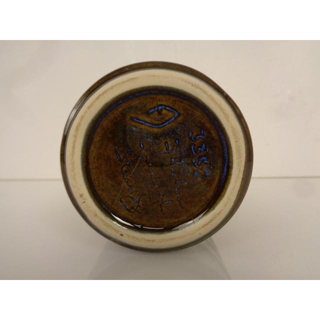 Danish Studio Ceramic 3352 Vase by Einar Johansen for Soholm Stentoj, 1960s For Sale - Image 18 of 18