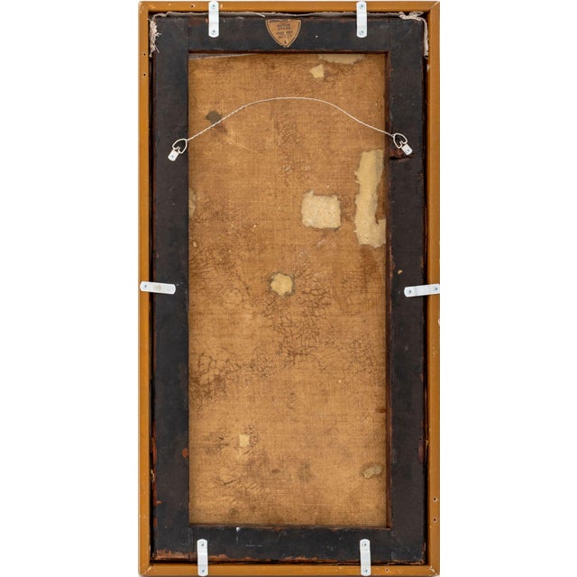 Early 20th Century Floral Still Life Scene Oil on Canvas For Sale - Image 5 of 5