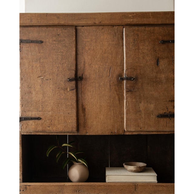 Spanish Oak Cabinet, 1600 For Sale - Image 10 of 17