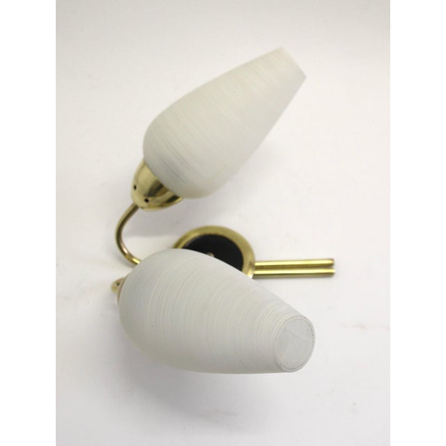 Arlus French Wall Lamp attributed to Arlus, 1950s For Sale - Image 4 of 10