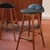 1960s Boomerang Bar and Stools in Rosewood by Erik Buch for Dyrlund, Denmark, 1960s, Set of 3 For Sale - Image 5 of 10