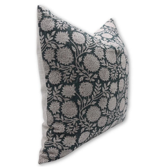 Add a touch of timeless elegance to your space with the Fabdivine handmade block print cushion cover. Crafted from premium...