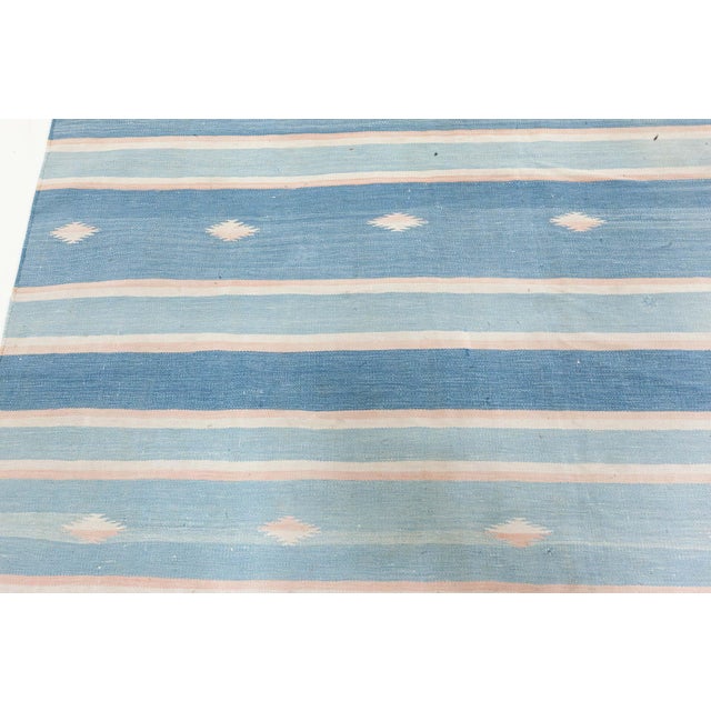 Doris Leslie Blau Vintage Indian Dhurrie Rug For Sale In New York - Image 6 of 10