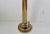 Brass Art Deco Style Brass Lucite Column Floor Lamp For Sale - Image 8 of 10