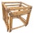 Mid-Century Modern Bamboo Nesting Tables - Set of 3 - McGuire Style For Sale