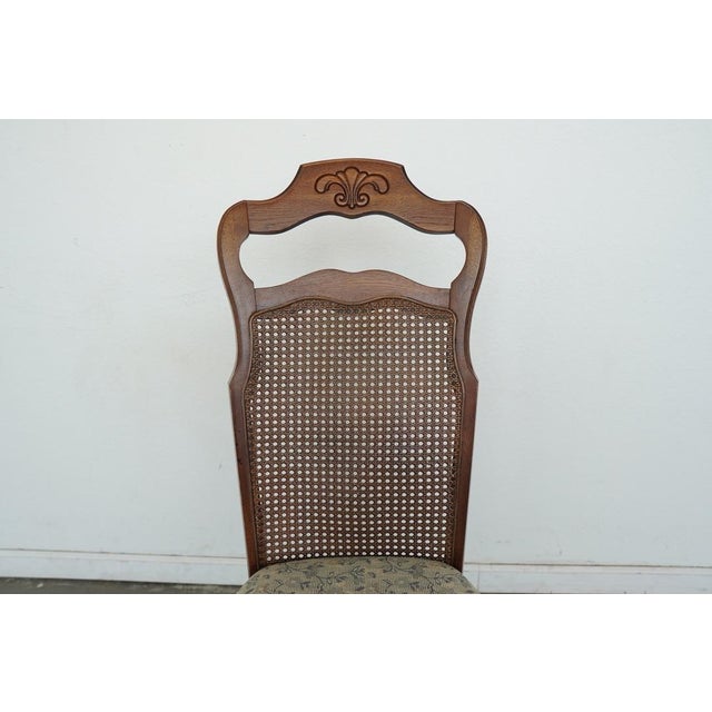 Vintage Singer Furniture Co. Dining Chairs (Set of 5) For Sale - Image 13 of 18