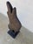 Rustic Mid Century Coyote Terracotta and Cement Statue For Sale - Image 3 of 11