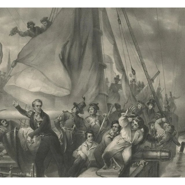 Madou, The Overrun of Jan Van Speijk's Gunboat, 1831, Print For Sale - Image 3 of 5