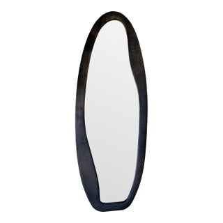 Black Full Length Mirror 63” For Sale
