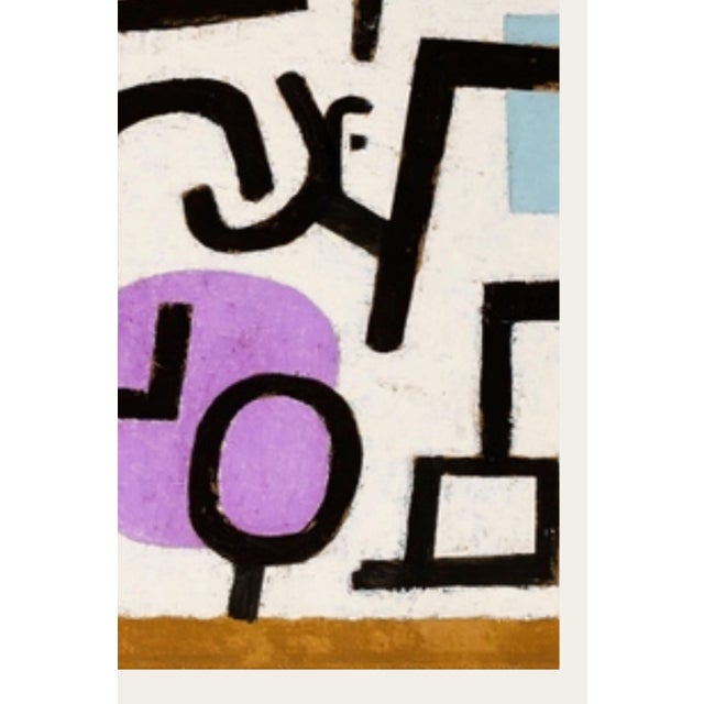 Paper 1938 Rich Port Modernist Multicolor Fine Art Print by Paul Klee — 8" X 12" For Sale - Image 7 of 8