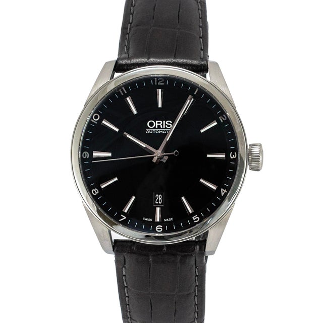 Brand: Oris Gender: Men's Metal Type: Stainless Steel Length: 7.75 inches Diameter: 42.00 mm Weight: 88.36 grams ORIS...