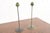 Tiffany Studios Tiffany Studios New York Bronze and Green Favrile Glass Puddle Candlesticks, Pair For Sale - Image 4 of 12