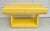 Postmodern Modern Dakota Jackson Newly Lacquered Yellow Console Table For Sale - Image 3 of 12
