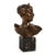 French Antique Bronze Sculpture Bust of Diana by Falguiere Ca. 1880 For Sale - Image 4 of 17