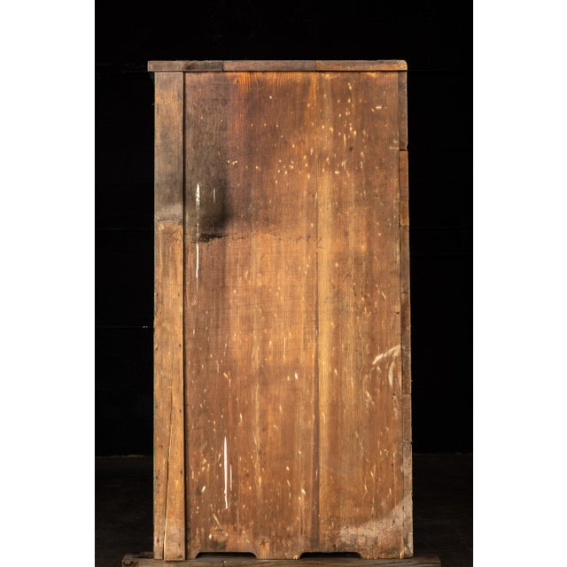Early 20th Century Steelworkers Blueprint Cabinet For Sale - Image 4 of 10