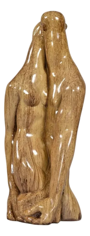 Manuel Carbonell, Pygmalion and Galatea Sculpture, Durastone