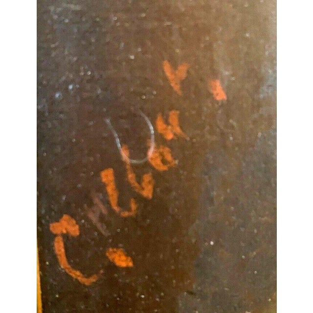 Portrait of Young Woman, 1920s, Oil on Canvas, Framed For Sale - Image 3 of 12