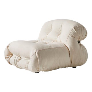 Limited Edition Soriana Denim Chair by Afra & Tobia Scarpa for Cassina For Sale