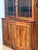 English Two-Tiered Glass Front Bookcases of Figured Wood - Two Available For Sale - Image 11 of 17