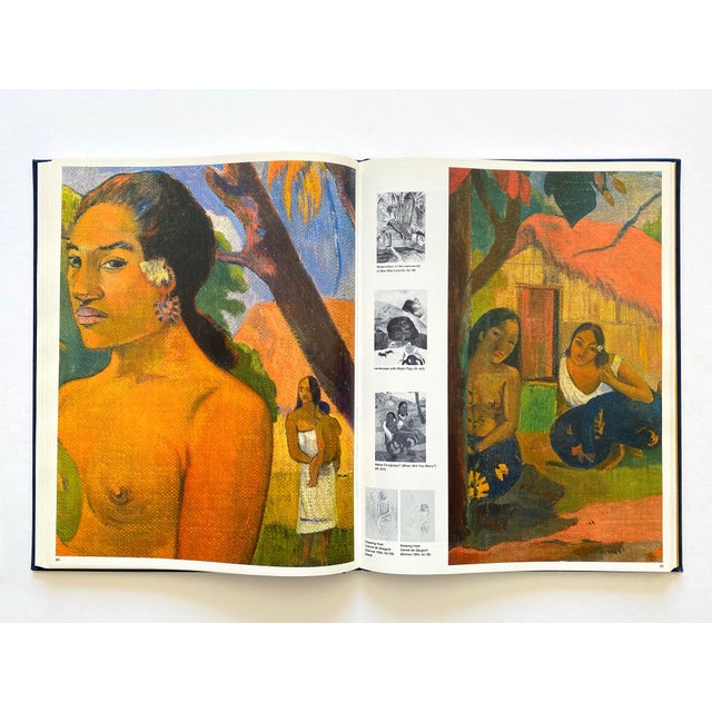 Textile " Paul Gauguin " in Soviet Museums " Vintage 1988 First Edition Lithograph Print Large Hardcover Postimpressionist French Modern Art Book For Sale - Image 7 of 12