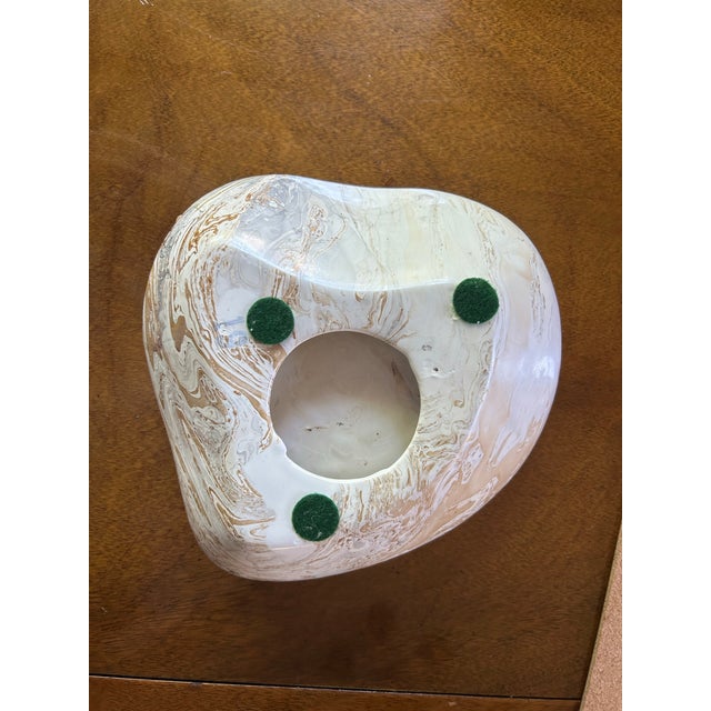 1970s Vintage Ceramic Organic Dish/Bowl For Sale - Image 5 of 7
