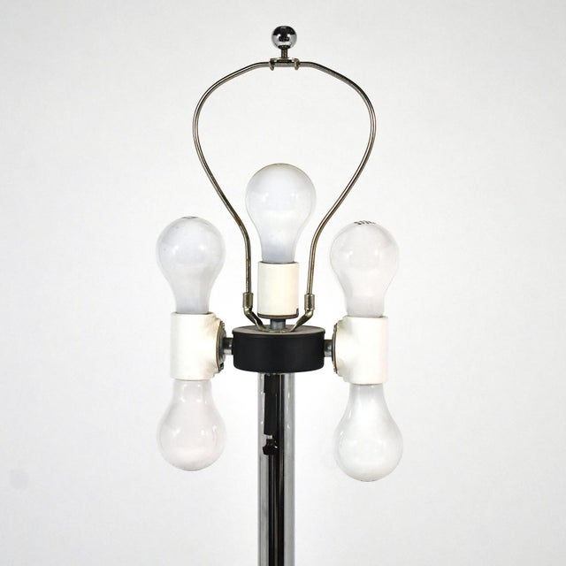 Chrome Chrome Floor Lamp by Kovacs For Sale - Image 8 of 10