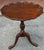 Late 19th Century Refinished George III Style Mahogany Pie Crust Tea, Wine, Side Table, Circa 1880 For Sale - Image 5 of 11