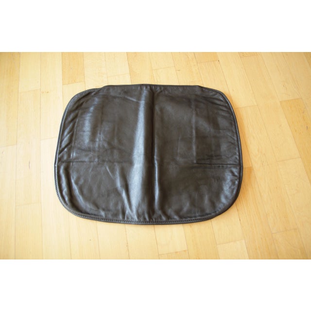 Back Cushion Cover 61 in Black Leather from de Sede For Sale - Image 4 of 5