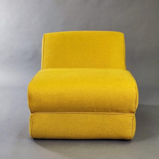 Yellow Lomazzi Chair by Galeotta De Pas, 1970s For Sale - Image 8 of 12
