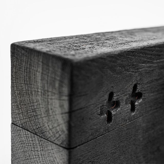 Contemporary Kurai Bench by Deevie Vermetten for Fermetti For Sale - Image 3 of 6