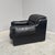 Textile Black Leather Club Chair by Dreipunkt, 1970s For Sale - Image 7 of 15