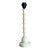 Vintage Boho Bone Candlestick Lamp For Sale