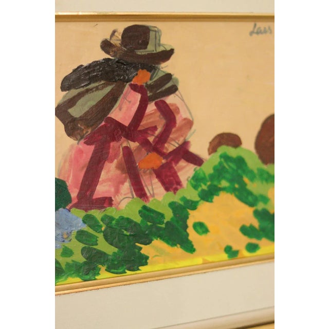 Lars Norrman, Figures, 1970s, Oil on Board, Framed For Sale - Image 5 of 11