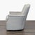 Traditional Cr Laine Furniture Lounge Swivel Chair With Nailhead Trim For Sale - Image 3 of 8