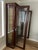 Caspani Tino Italian Display Cabinet in Dark Mahogany with 24K Gold Accents This exquisite Display Cabinet is crafted in...