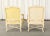 French Louis XV Style Painted Fauteuil Armchairs - a Pair For Sale - Image 12 of 13