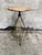 Contemporary Arteriors Wyndham Swivel Counter Stools Set of 8 Natural Wax Wood Vintage Brass For Sale - Image 3 of 10