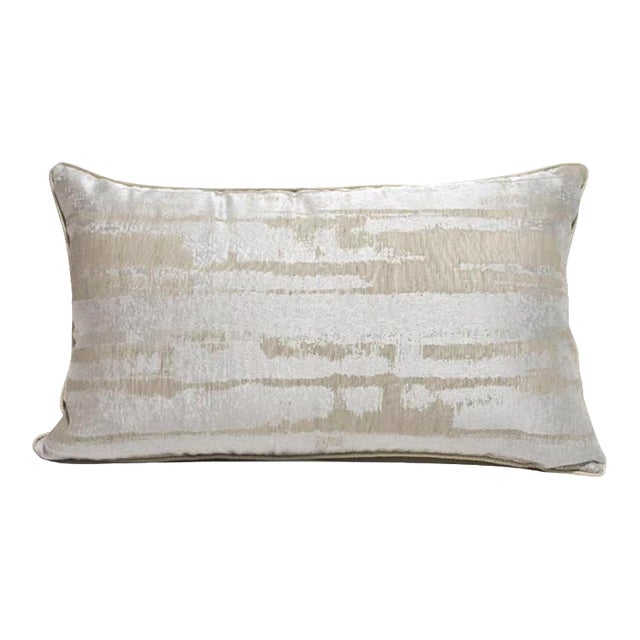 Abstract Brushstroke Pillow For Sale
