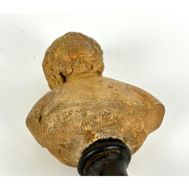 Ceramic 17th Century Terracotta Sculpture of Child School of DuQuesnoy For Sale - Image 7 of 7
