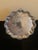 Vintage Silver Plated Engraved Footed Tray With Scalloped Edge For Sale In Palm Springs - Image 6 of 14