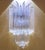 Metal Vintage Wall Lamp with Clear Murano Glass Prisms, 1960s For Sale - Image 7 of 15