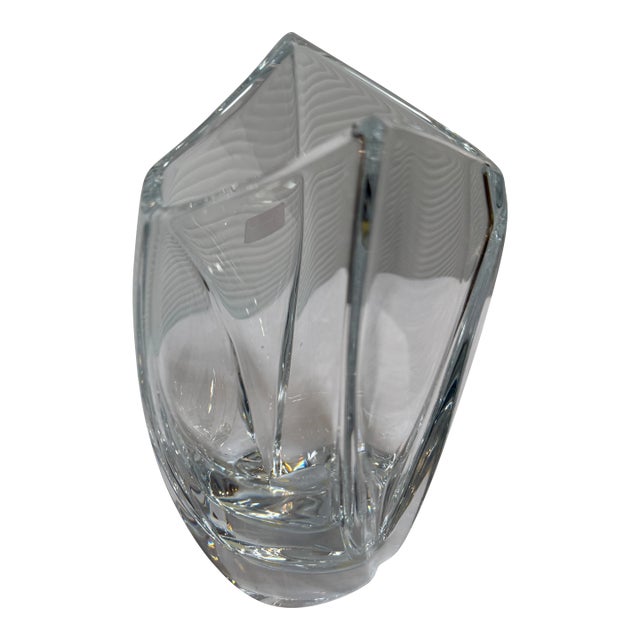 Baccarat Giverny Vase With Box For Sale
