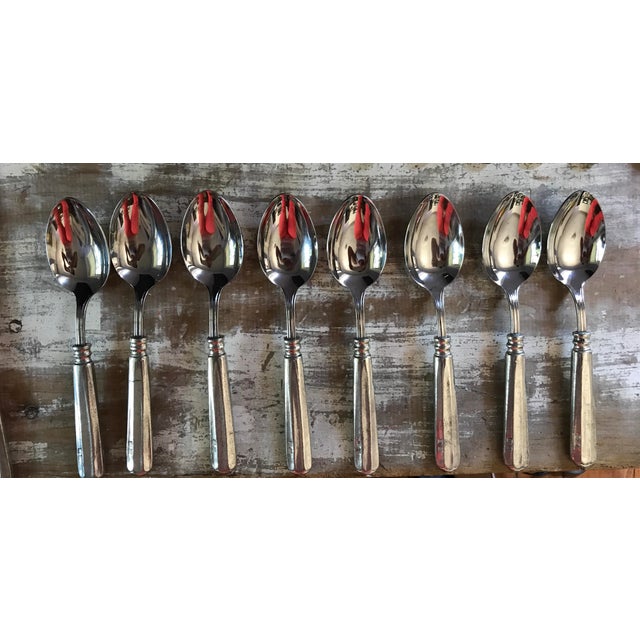 Williams Sonoma Alton Pewter Flatware Set of 5 Chairish