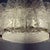 Metal Mid-Century Space Age Ice Glass Ceiling Lamp and Wall Lamps from Doria Leuchten, Germany, 1960s, Set of 3 For Sale - Image 7 of 18