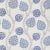 Schumacher Annabel Warp Print Fabric in Blue For Sale