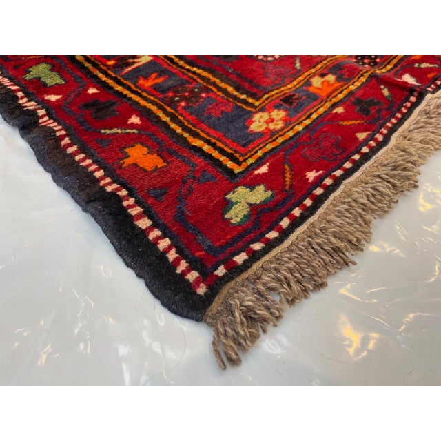 Textile Antique N. West Persian Rug , 5' X 8'5 For Sale - Image 7 of 7