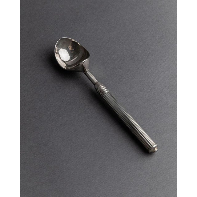 Vintage Silver-Plated Ice Cream Scoop, 1930s For Sale - Image 6 of 11