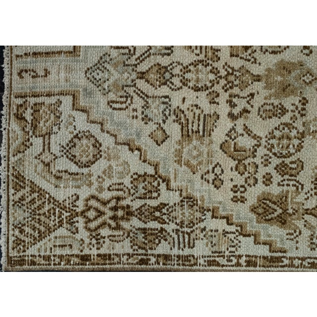 Turkish Oushak Runner Rug 2'9" x 10'5" #17938 For Sale - Image 4 of 8