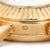 Mid 20th Century Vintage Omega 10382 17mm 14k Gold Fluted Bezel Manual Wind Ladies Watch For Sale - Image 5 of 6